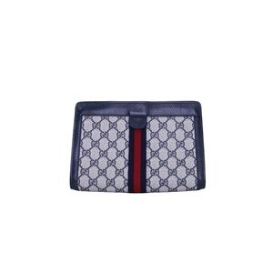 PRE-OWNED GUCCI COATED CANVAS CLUTCH – ZCOEV310430